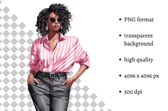 Download Fashion Lady Boss in Pink PNG Clipart - Art Collection