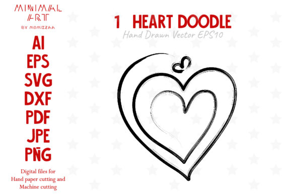 Download Hearts Doodle Valentine Clip-art - Art Collection
