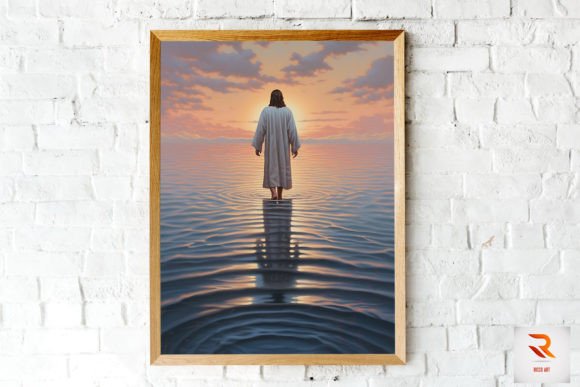 Download Jesus Christ Walking on Water Wall Art - Art Collection