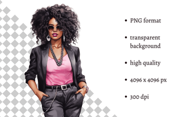 Download Fashion Lady Boss in Pink PNG Clipart - Art Collection