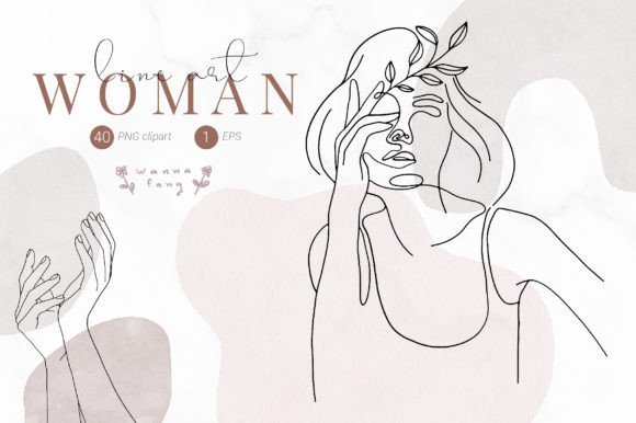 Download Modern Woman Line Art Clipart, PNG - Art Collection
