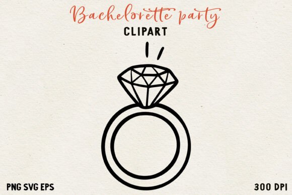 Download Bachelorette Party Line Art Clipart - Art Collection