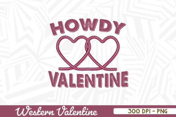 Download Western Rope Heart Howdy Valentine - Art Collection