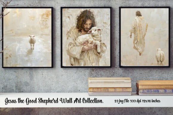 Download Jesus the Good Shepherd Wall Art - Art Collection