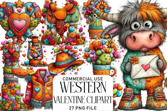 Download Western Valentine Clipart - Art Collection