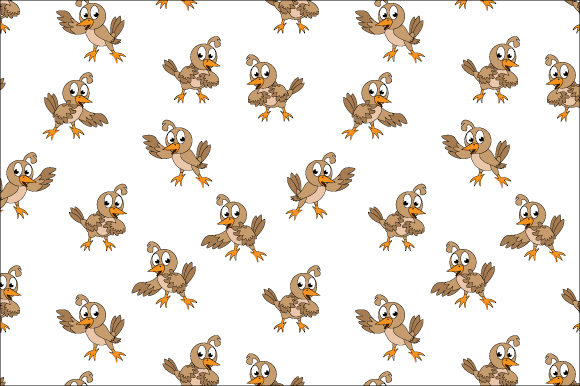 Download Cute Bird Pattern - Pattern Collection