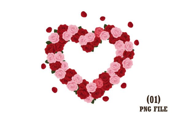 Download Floral Heart Shape Design - Art Collection