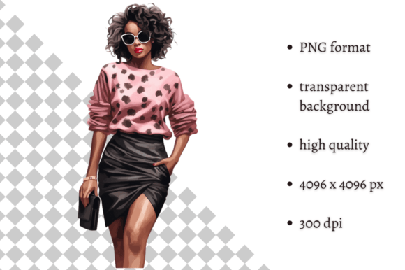 Download Fashion Lady Boss in Pink PNG Clipart - Art Collection
