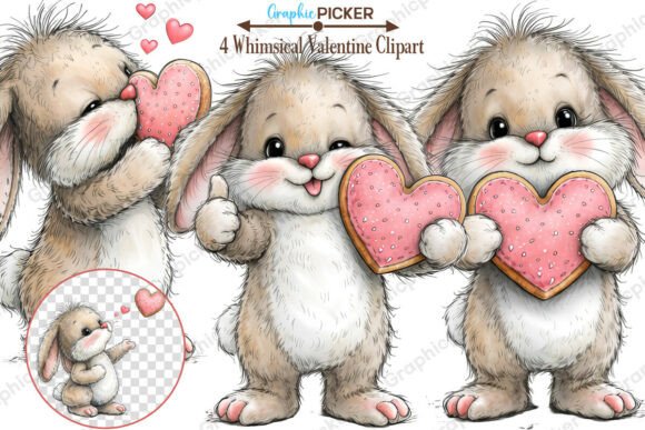 Download Whimsical Valentine Clipart, Valentine - Art Collection