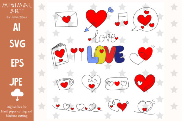 Download Hearts Doodle Valentine Svg Clip-art - Art Collection
