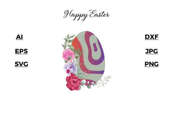 Download Easter Egg - Patterned Eggs with Floral - Pattern Collection