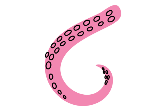 Download Octopus Pink Tentacle. Cute Part Mollusk - Art Collection