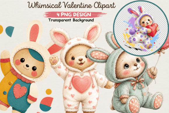Download Whimsical Valentine Clipart PNG,love PNG - Art Collection
