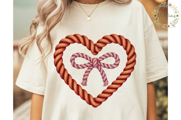 Download Rope Heart Bow Valentine PNG Clipart - Art Collection