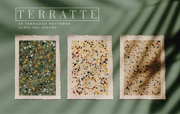 Download Terrazzo Pattern Pack - Pattern Collection