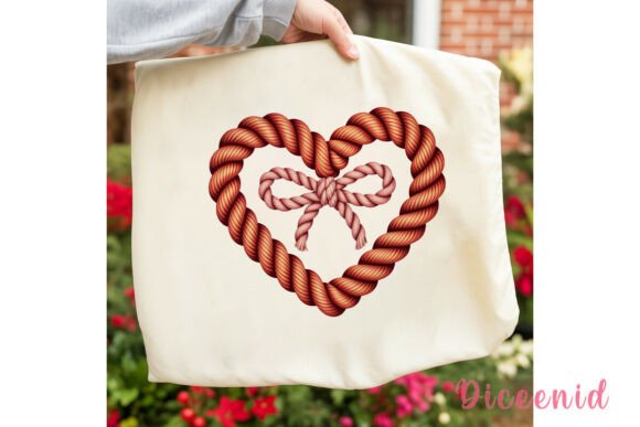 Download Rope Heart Bow Valentine PNG Clipart - Art Collection