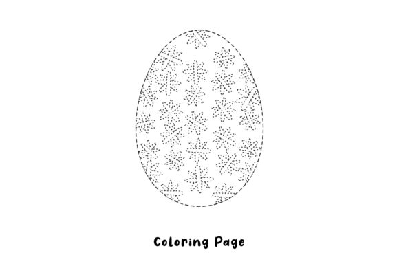 Download Easter Egg Foliages Coloring Page Art - Art Collection