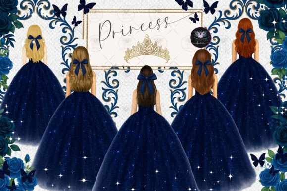 Download Princess Royal Blue Clipart - Art Collection