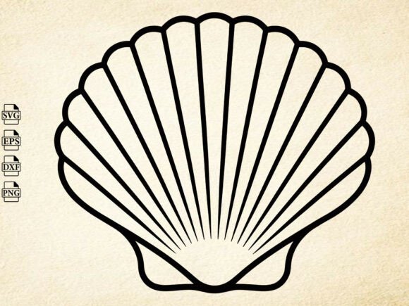 Download Seashell Svg, Shell Clipart Svg,Seashell - Art Collection