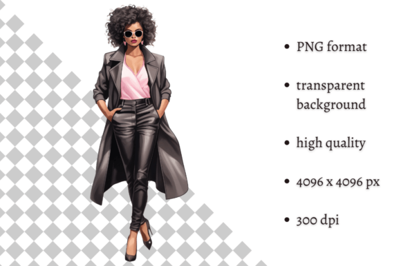 Download Fashion Lady Boss in Pink PNG Clipart - Art Collection