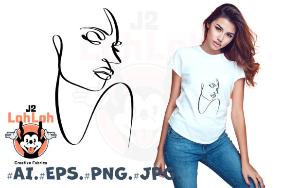 Download Abstract Face One Line Art Cricut - Art Collection