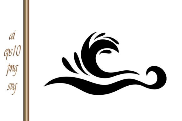 Download Doodle Water Wave Hand Drawn Art Stencil - Art Collection
