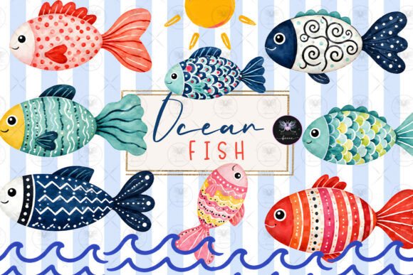 Download Ocean Fish Clipart Watercolor - Art Collection