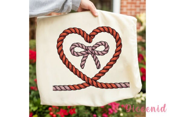 Download Rope Heart Bow Valentine PNG Clipart - Art Collection