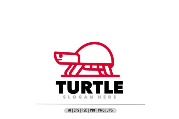 Download Turtle Red Line Art - Art Collection