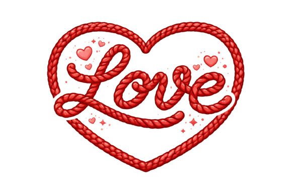 Download Rope Heart Love Valentine Typography - Art Collection