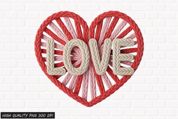 Download Rope Heart LOVE Valentine PNG File - Art Collection