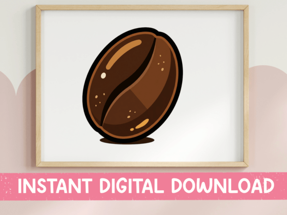 Download Coffee Bean Sticker Art Clipart - Art Collection