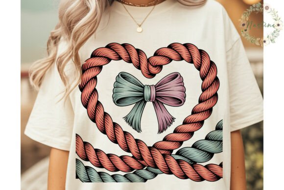 Download Rope Heart Bow Valentine PNG Clipart - Art Collection
