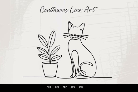 Download Cat Line Art - Art Collection