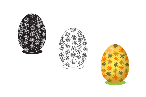 Download Easter Egg Foliages Pattern Collection - Pattern Collection