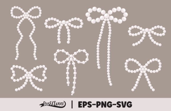 Download Pearl Coquette Ribbons Clipart - Art Collection